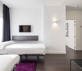 Zimmer für 4 personen Hotel ILUNION Suites Madrid
