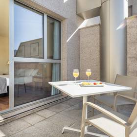 Terrasse Hotel ILUNION Alcalá Norte Madrid Terrasse Hotel ILUNION Alcalá Norte Madrid