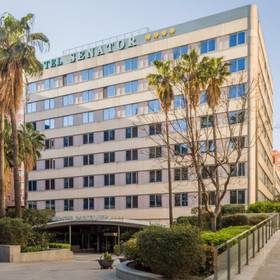 Fassade Hotel ILUNION Les Corts Spa Barcelona Fassade Hotel ILUNION Les Corts Spa Barcelona