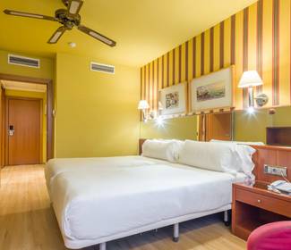 Doppelzimmer für einzelne gäste Hotel ILUNION Les Corts – Spa Barcelona