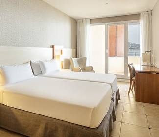 Zimmer mit seitlichem meerblick Hotel ILUNION Fuengirola