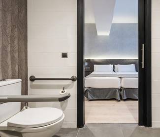 Barrierefreies zimmer Hotel ILUNION Bel Art Barcelona