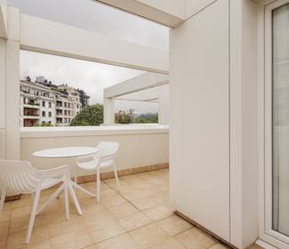 Dreibettzimmer mit terrasse (2 erwachsene + 1 kind) Hotel ILUNION San Sebastián Donostia-San Sebastián