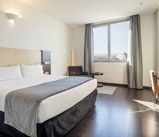 Doppelzimmer Hotel ILUNION Aqua 4 Valencia Doppelzimmer Hotel ILUNION Aqua 4 Valencia