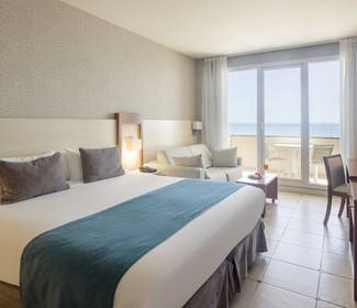 Doppelzimmer mit meerblick Hotel ILUNION Fuengirola