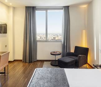 Doppelzimmer Hotel ILUNION Aqua 4 Valencia Doppelzimmer Hotel ILUNION Aqua 4 Valencia
