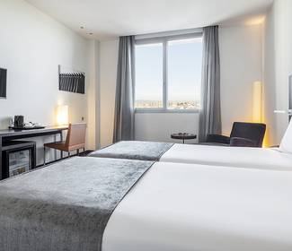Corporate-einzelzimmer Hotel ILUNION Aqua 4 Valencia Corporate-einzelzimmer Hotel ILUNION Aqua 4 Valencia