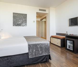 Corporate-einzelzimmer Hotel ILUNION Aqua 4 Valencia Corporate-einzelzimmer Hotel ILUNION Aqua 4 Valencia
