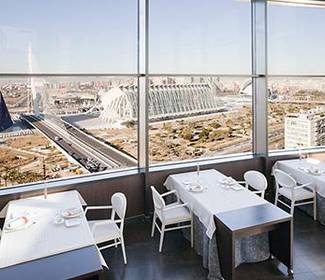 Restaurant vertical Hotel ILUNION Aqua 4 Valencia Restaurant vertical Hotel ILUNION Aqua 4 Valencia