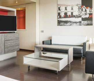 Zimmer junior suite Hotel ILUNION Barcelona