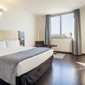 Doppelzimmer Hotel ILUNION Aqua 4 Valencia Doppelzimmer Hotel ILUNION Aqua 4 Valencia